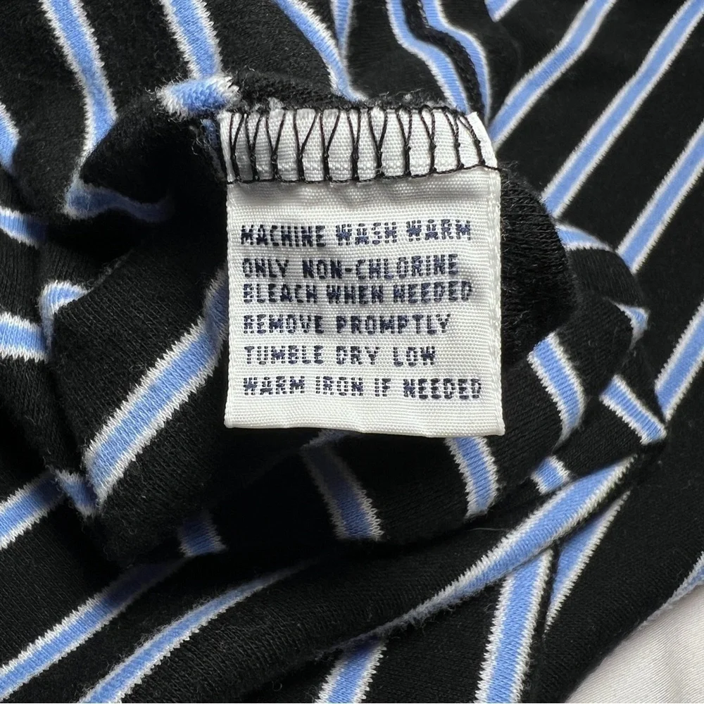 Polo Ralph Lauren black and blue striped size XL